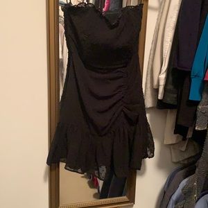 Hello Molly strapless black dress size s